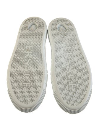 Versace Leather Printed Sneakers