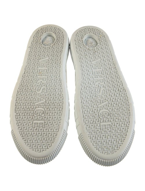 Versace Leather Printed Sneakers