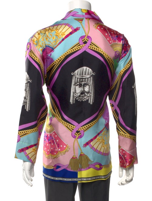 Versace Silk Printed Shirt
