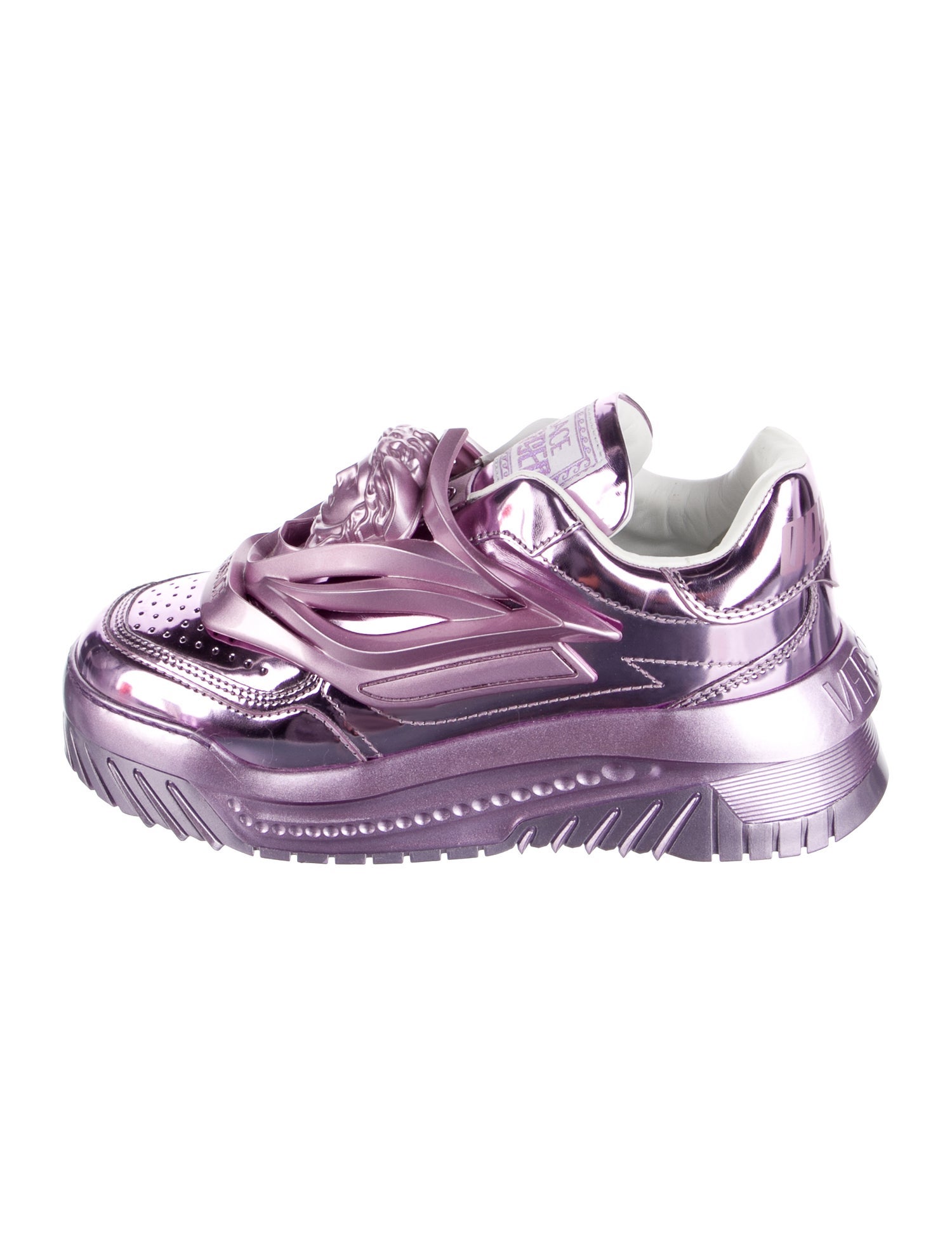 Versace Leather Sneakers