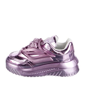 Versace Leather Sneakers