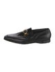 Versace Medusa Insignia Leather Dress Loafers