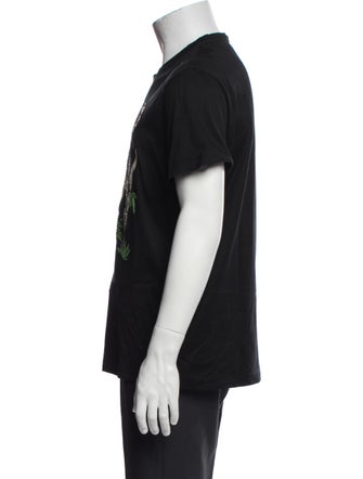 Versace Graphic Print Crew Neck T-Shirt