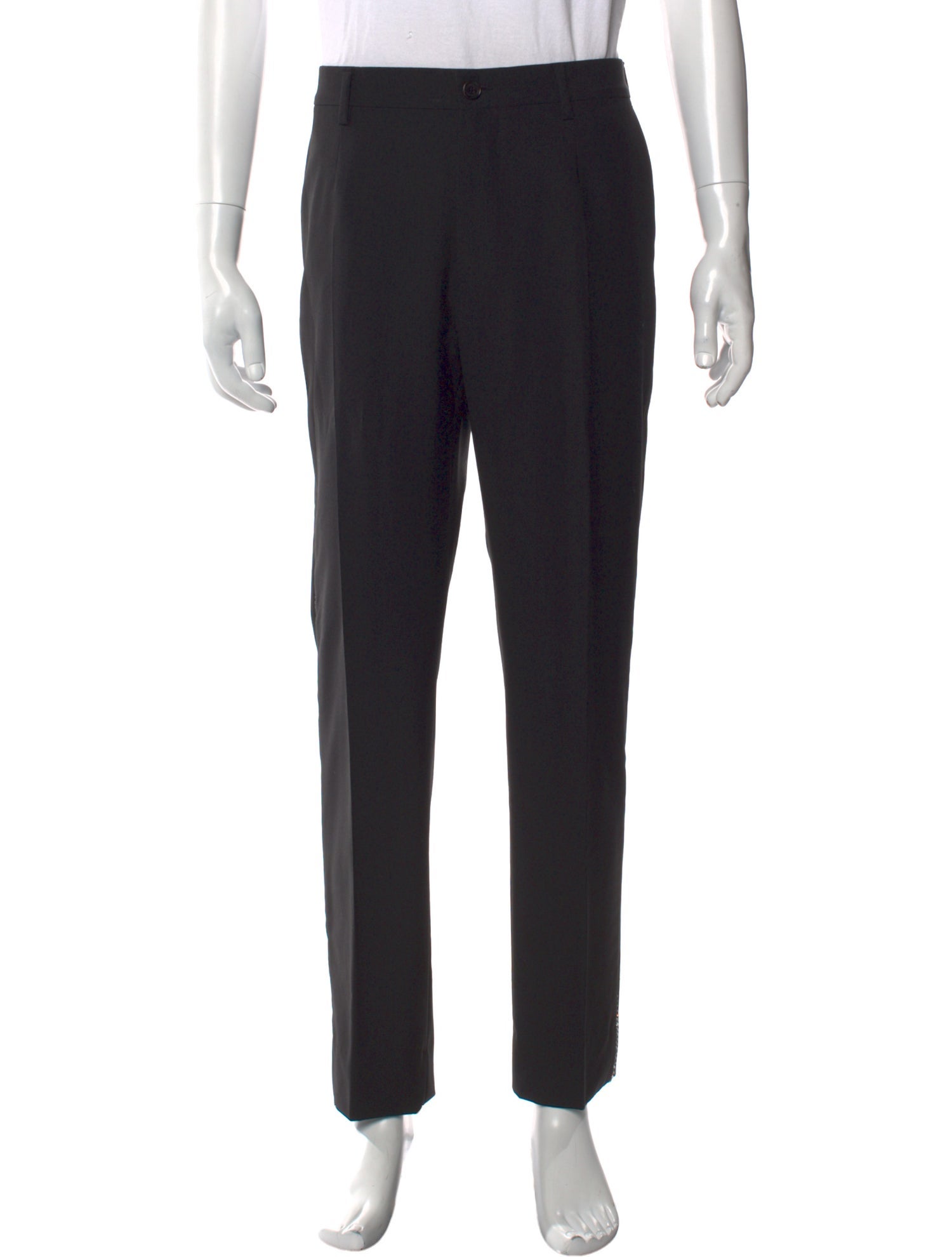 Versace Virgin Wool Dress Pants