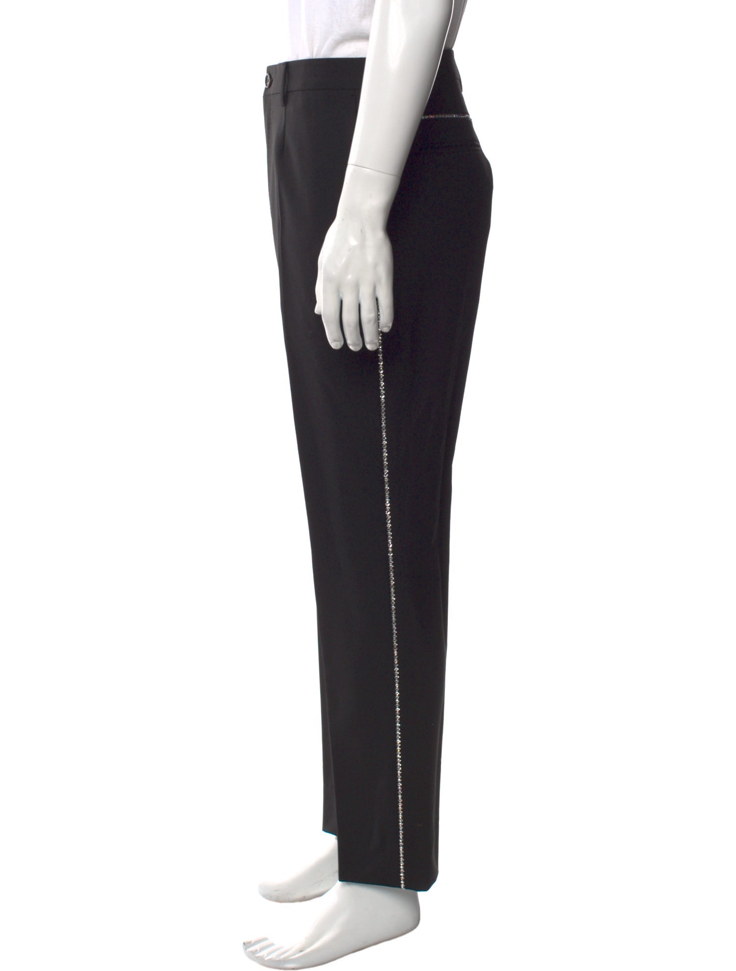 Versace Virgin Wool Dress Pants