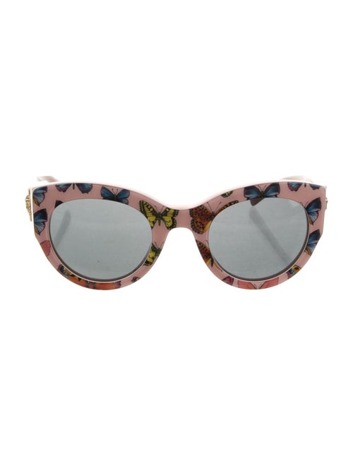 Versace Cat-Eye Tinted Sunglasses