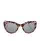 Versace Cat-Eye Tinted Sunglasses