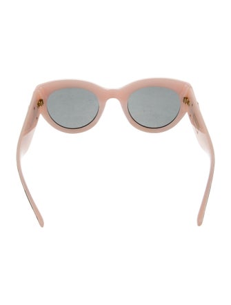 Versace Cat-Eye Tinted Sunglasses