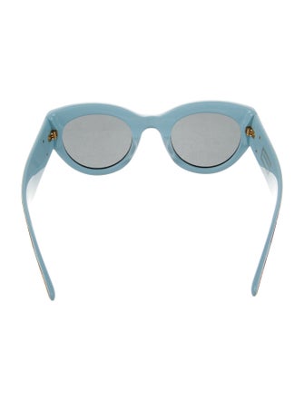 Versace Cat-Eye Tinted Sunglasses
