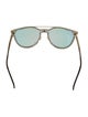 Versace Cat-Eye Mirrored Sunglasses