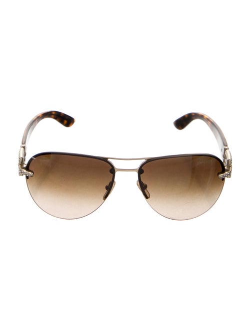 Versace Aviator Gradient Sunglasses