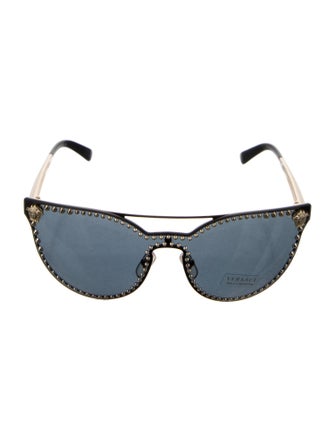 Versace Cat-Eye Tinted Sunglasses