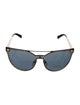 Versace Cat-Eye Tinted Sunglasses