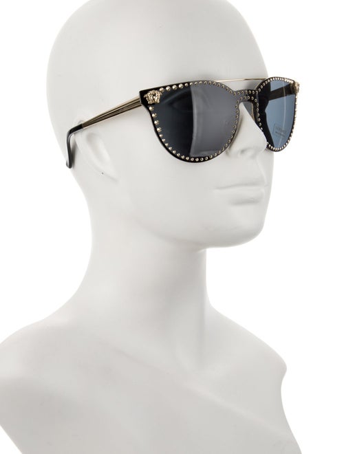 Versace Cat-Eye Tinted Sunglasses