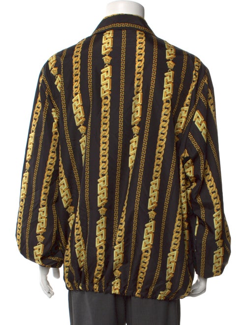 Versace Printed Long Sleeve Shirt