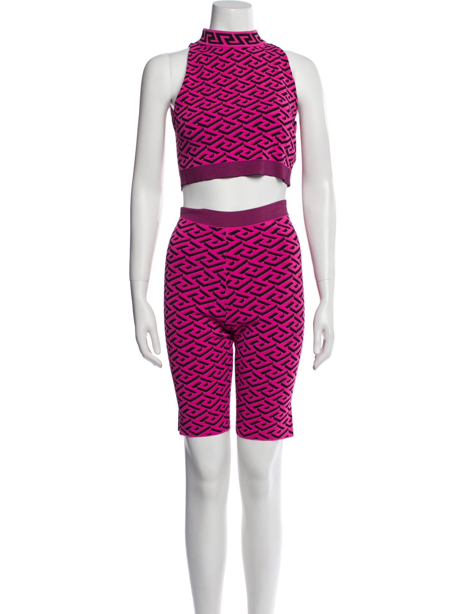 Versace Printed Short Set