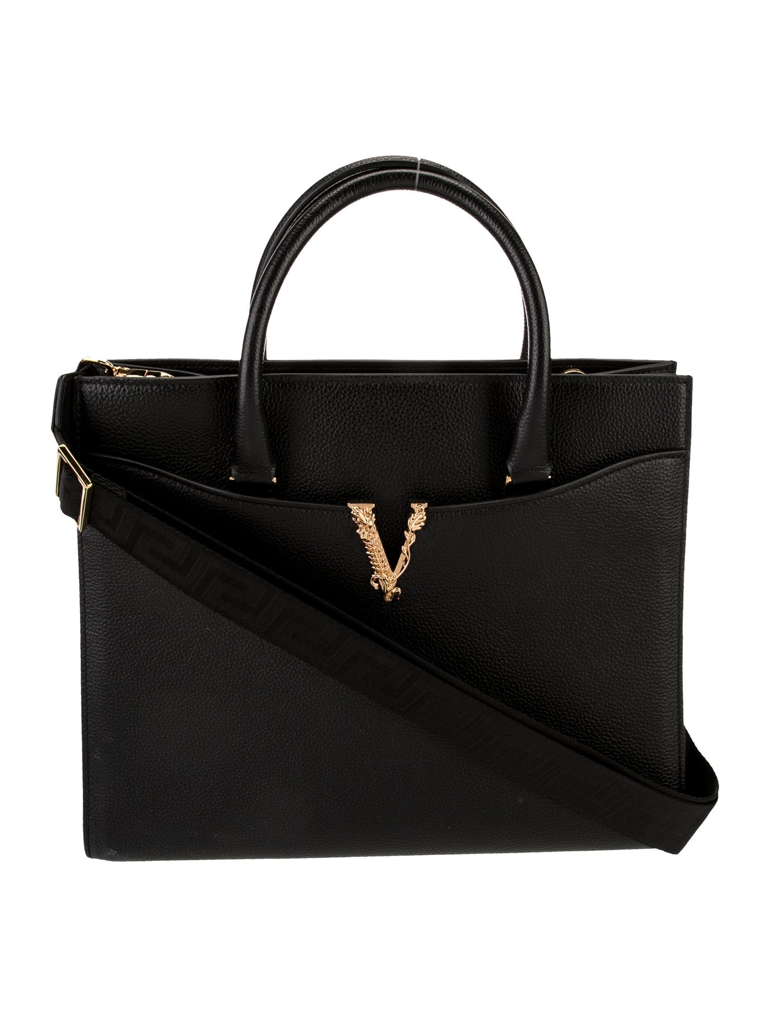 Versace Leather Tote
