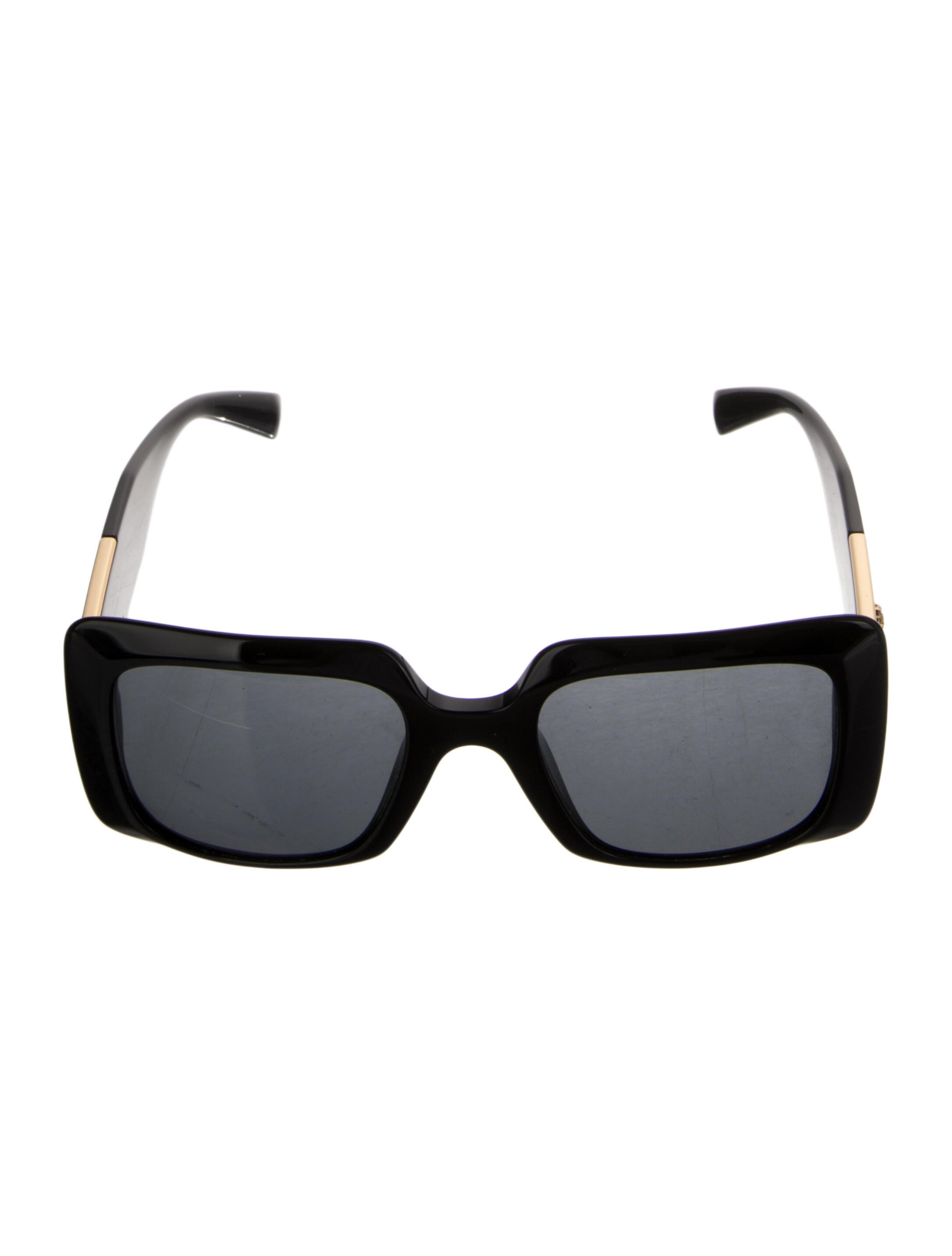 Versace Medusa Insignia Square Sunglasses