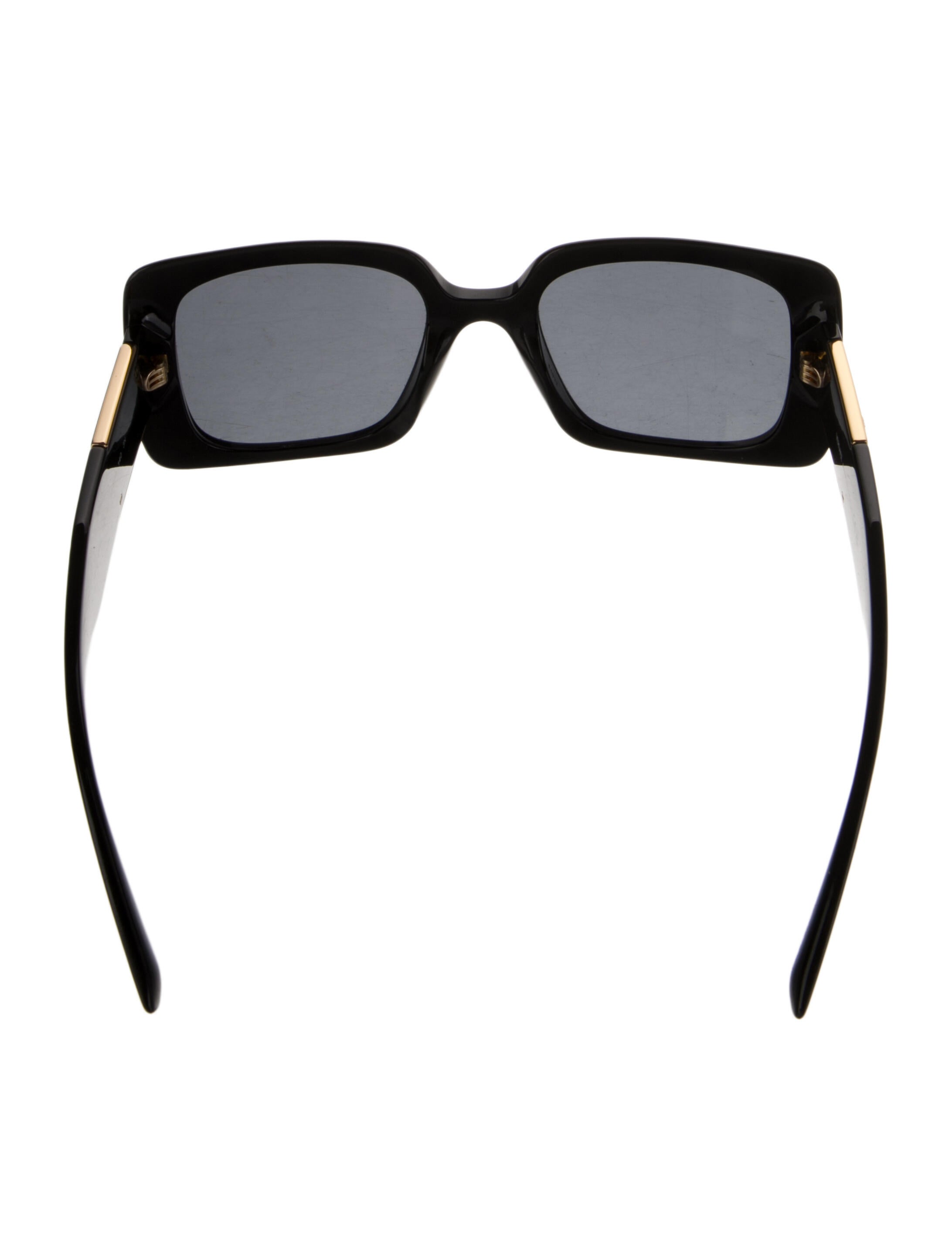 Versace Medusa Insignia Square Sunglasses