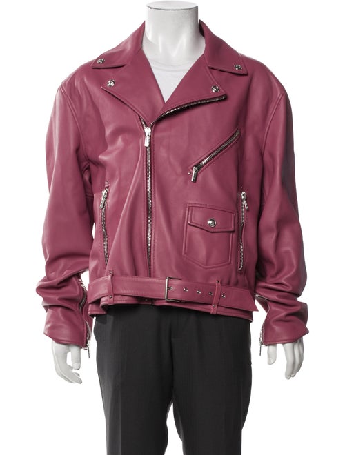 Versace Lambskin Moto Jacket