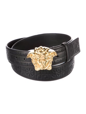 Versace Leather Belt Kit