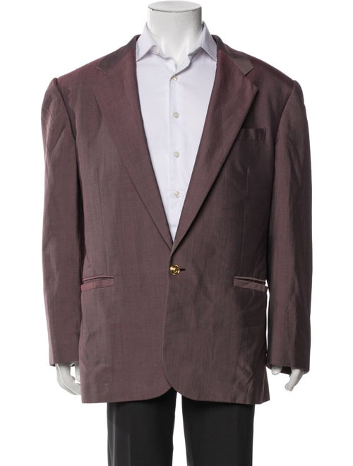 Versace Burgundy Blazer