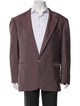 Versace Burgundy Blazer