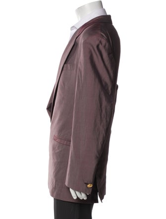Versace Burgundy Blazer