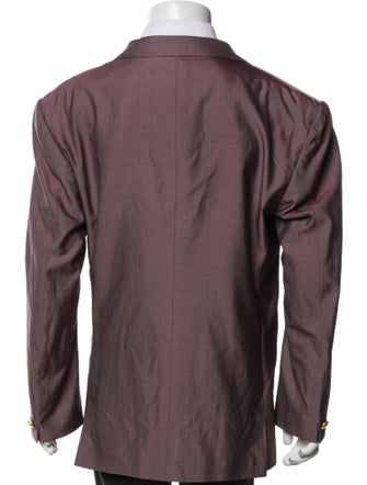 Versace Burgundy Blazer