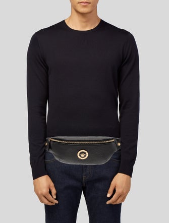 Versace Leather Belt Bag