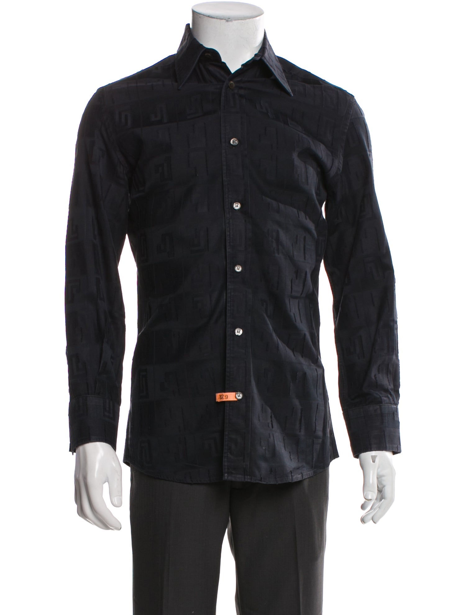 Versace Long Sleeve Dress Shirt