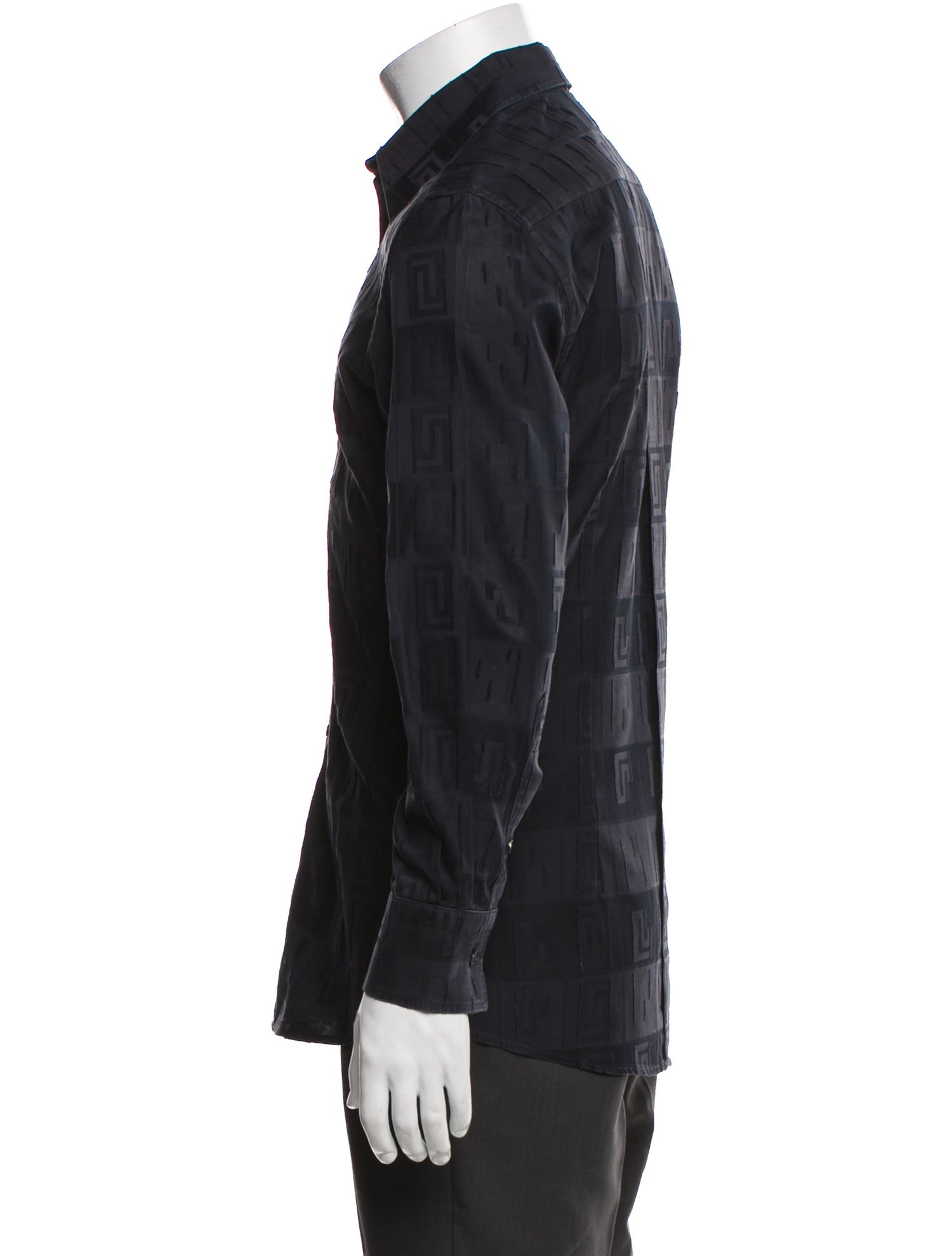 Versace Long Sleeve Dress Shirt