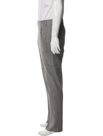 Versace Houndstooth Print Pants