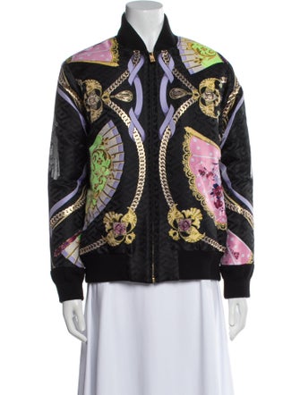 Versace Printed Bomber Jacket