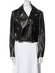 Versace Leather Biker Jacket