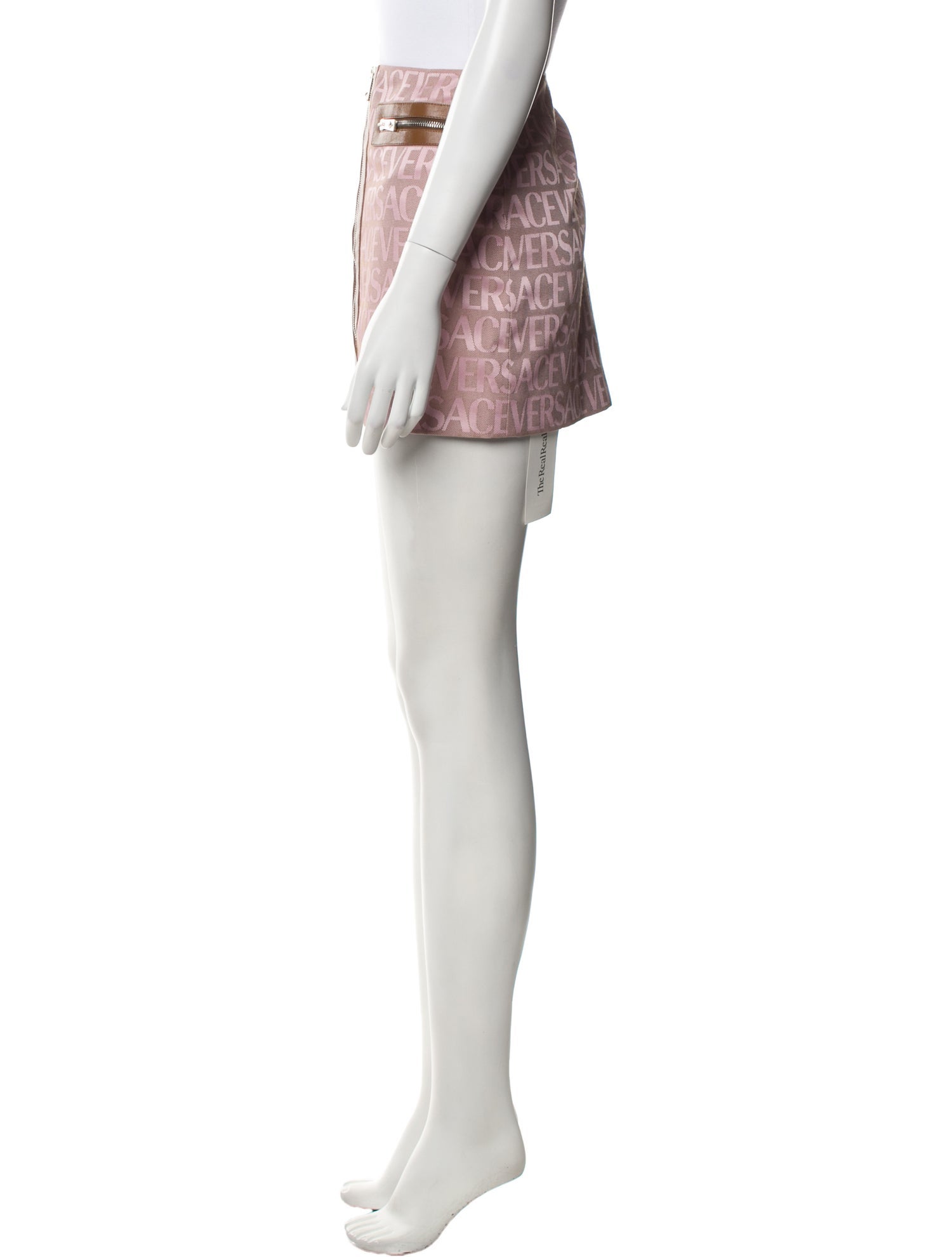 Versace Printed Mini Skirt w/ Tags