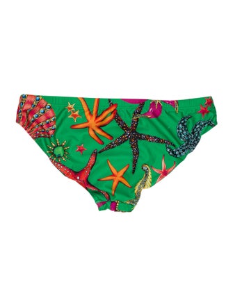Versace Printed Swim Briefs