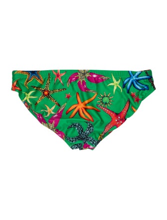 Versace Printed Swim Briefs