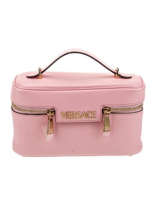 Versace Leather Top Handle Bag