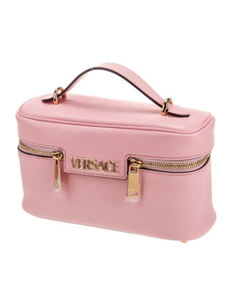 Versace Leather Top Handle Bag