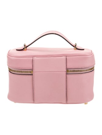 Versace Leather Top Handle Bag