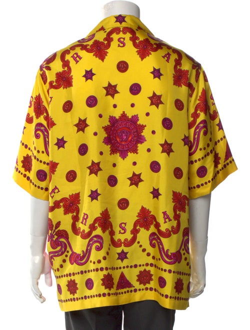 Versace Silk Printed Shirt