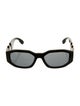 Versace Square Tinted Sunglasses