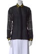 Versace Long Sleeve Blouse