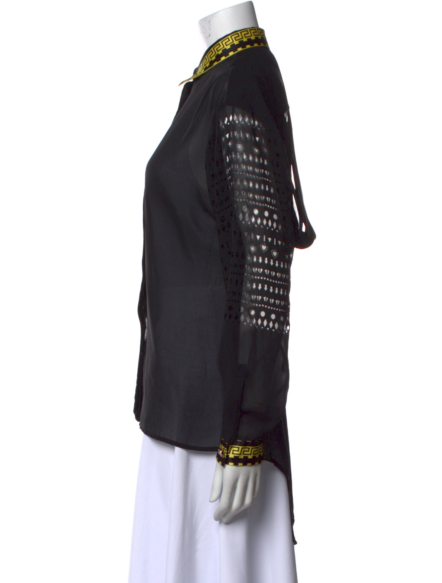 Versace Long Sleeve Blouse