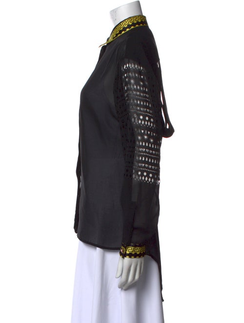 Versace Long Sleeve Blouse