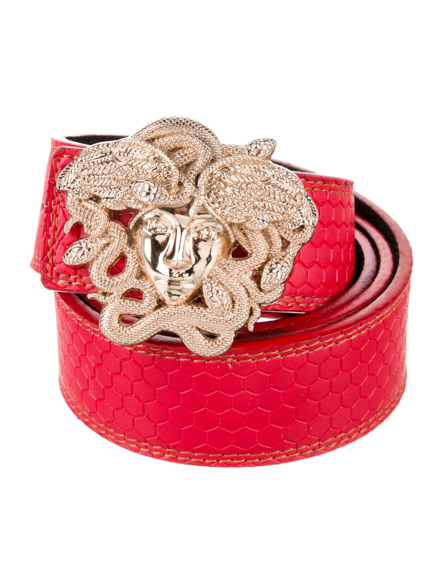 Versace Leather Belt