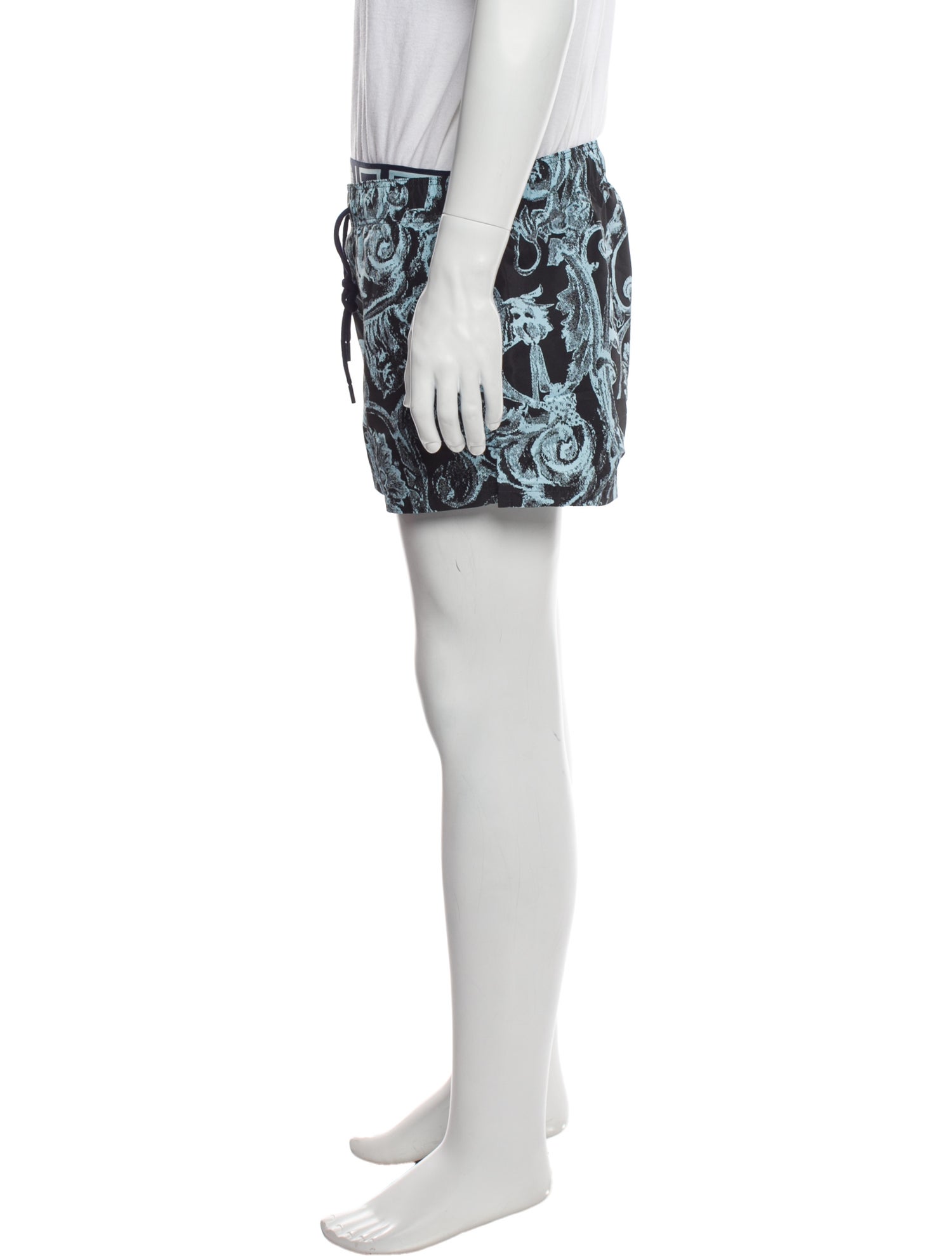 Versace Paisley Print Swim Trunks w/ Tags