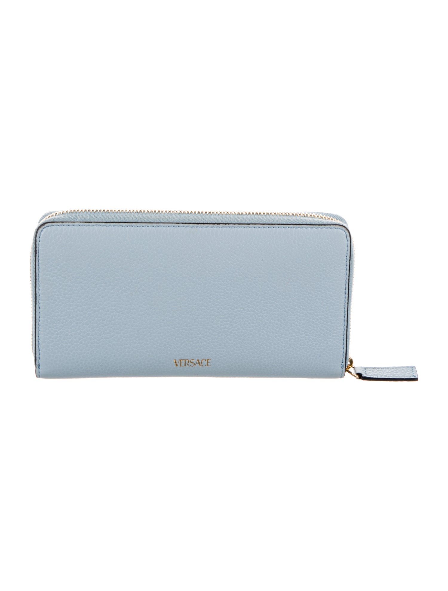 Versace Leather Continental Wallet