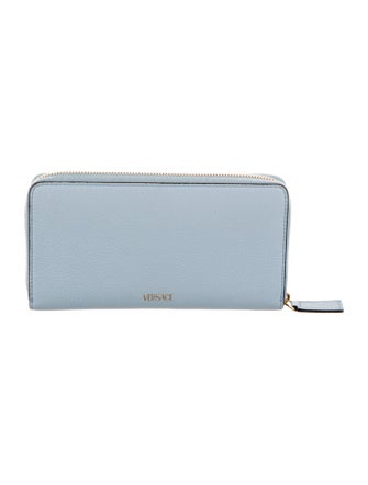 Versace Leather Continental Wallet